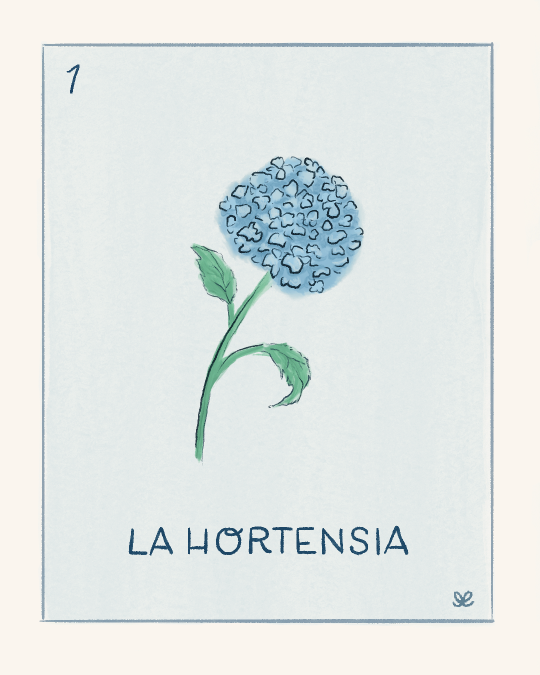 La Hortensia | NE Lotería No. 1