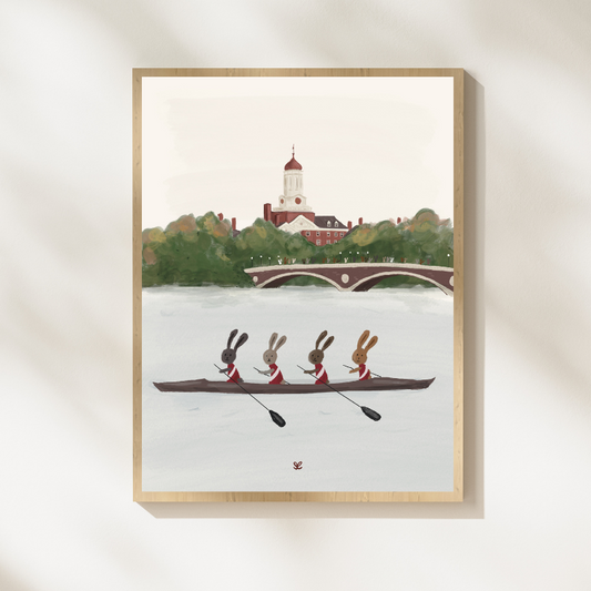Bunny Regatta Print
