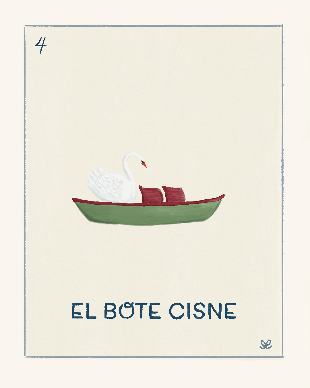 El Bote Cisne | NE Lotería No. 4
