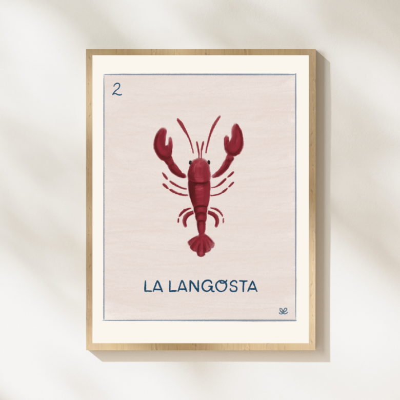 La Langosta | NE Lotería No. 2