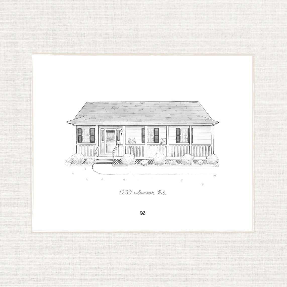 Custom Architectural Drawing (Digital)